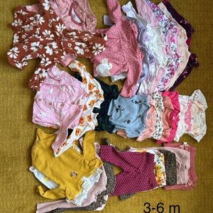 Baby Girl Clothing Bundle 3-6 Months
